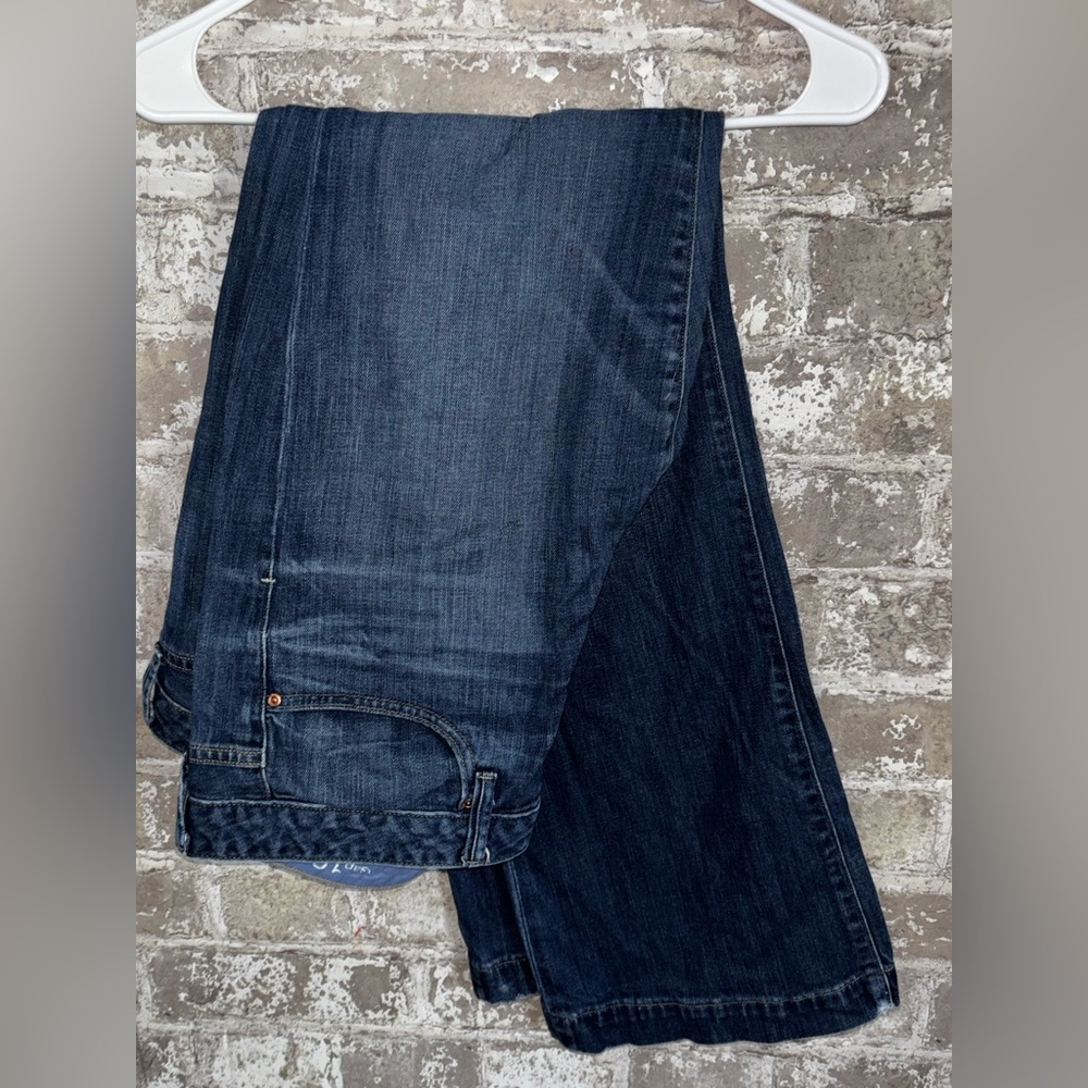 Men's Dark Blue Relaxed Jeans